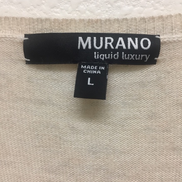 Murano Liquid Luxury - Oatmeal Men’s Sweater - Picture 5 of 7